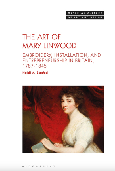 Book cover featuring a portrait of Mary Linwood